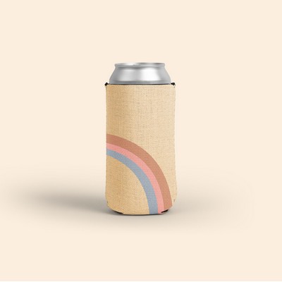16 Oz. Burlap Neoprene Energy Drink Kolder Kaddy™ Beverage Insulator