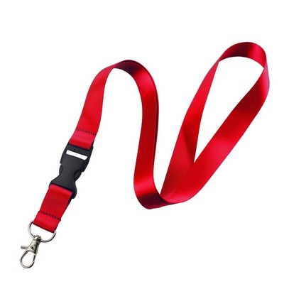 1" Buckle Release Polyester Lanyard